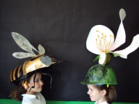 Bee and flower